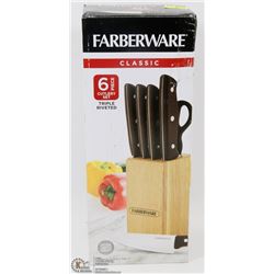 FARBERWARE 6PC CUTLERY SET