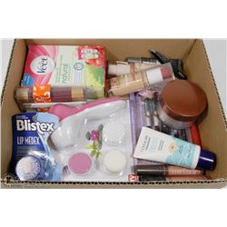 BOX W/NEW PRODUCTS - FOUNDATION, SKIN