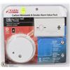 Image 1 : KIDDE CARBON MONOXIDE & SMOKE ALARM VALUE PACK