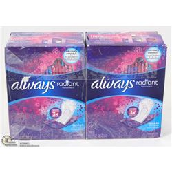 96 ALWAYS RADIANT PANTILINERS