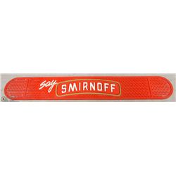 VINTAGE SMIRNOFF CHANGE BAR MAT.
