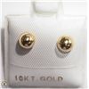 Image 2 : 34) 10KT GOLD & FRESHWATER PEARL 2-IN-1 EARRINGS