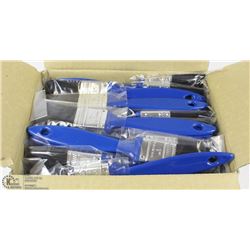 BOX OF NEW 1" PAINTBRUSHES.