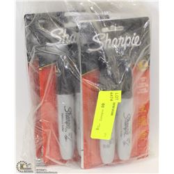 6 PACKS OF 2 NEW MEGA SIZED SHARPIES
