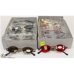 LOT OF 2 BOXES OF BRAND NEW SUNGLASSES