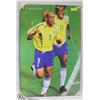 Image 1 : LARGE WOOD WALL PLAQUE W/RONALDO