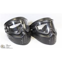 2 PAINTBALL MASKS