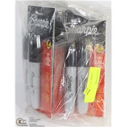 6 PACKS OF 2 NEW MEGA SHARPIES