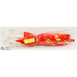 5 COCA COLA CANADA OLYMPIC CAR BANNERS.