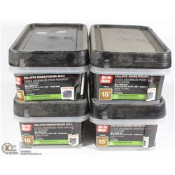 LOT OF 4 GRIP RITE COLLATED SIDING/ FENCING NAILS