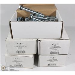 5 BOXES OF CANADA ANCHOR HEX SLEEVE ANCHORS