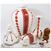 Image 1 : UKRAINIAN COLLECTION OF VASES, BIRD, PIGGY BANK,
