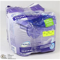 2 TENA 10PK XL OVERNIGHT UNDERWEAR