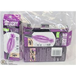 LOT OF 6 COVERGIRL SO LASHY MASCARA