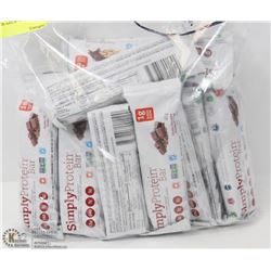 LOT OF 20 ASSORTED PROTEIN BARS
