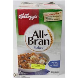 LOT OF 4 BOXES OF 670G ALL BRAN CEREAL