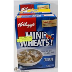 5 BOXES OF ASSORTED CEREAL
