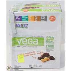 2 BOXES OF VEGAONE CHOCOLATE PEANUT BUTTER BARS