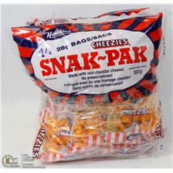 LOT OF 4 BAGS OF 14 SNACK SIZE CHEEZIE PACKS