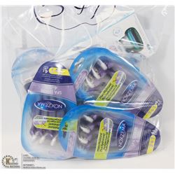 LOT OF 6 NOXZEMA SPASHAVE RAZORS