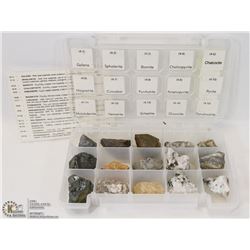 SET OF 15 MINI DIFFERENT MINERALS