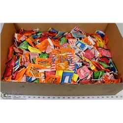 FLAT OF ASSORTED SNACK SIZE CANDY