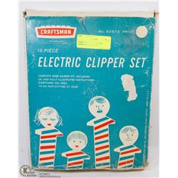 CRAFTSMAN 13PC ELECTRIC CLIPPER SET COMPLETE