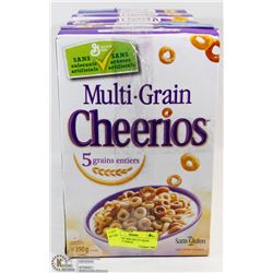 5 BOXES OF 360G MULTI GRAIN CHEERIOS CEREAL