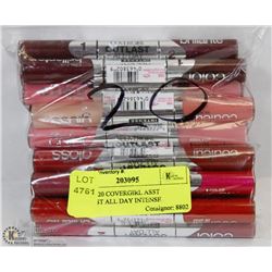LOT OF 20 COVERGIRL ASST OUTLAST ALL DAY INTENSE
