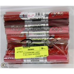LOT OF 20 COVERGIRL ASST OUTLAST ALL DAY INTENSE