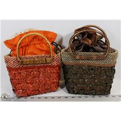 2 HANDMADE GIFT PURSES