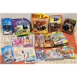 FLAT OF 2 FLATS OF SEALED TOY'S