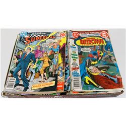 75 VINTAGE DC COMICS BATMAN & MORE.