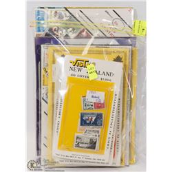 BUNDLE OF COLLECTIBLE VINTAGE STAMPS.