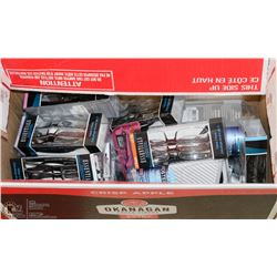 LARGE BOX OF VALUE PACKS READING GLASSES & CASES