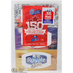 6 BOXES ROYAL 3PLY KLEENEX