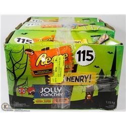 3 BOXES OF 115 COUNT SNACK SIZE CANDY/CHOCOLATE
