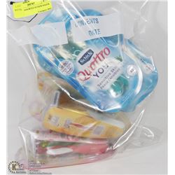 LOT OF 7 ASSORTED SCHICK RAZOR PACKS