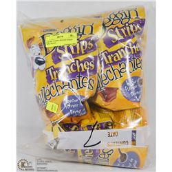 LOT OF 7 PURINA BEGGIN STRIPS DOG TREATS