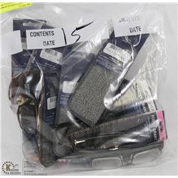 LOT OF 15 FOSTER GRANT ASSORTED READING GLASSES &