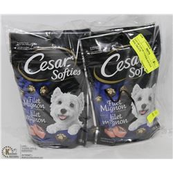 LOT OF LOT OF 5 CAESER SOFTIES DOG TREATS