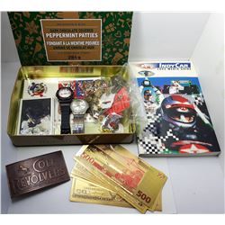 2 - HUDSONS BAY TIN & CONTENTS