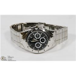 MENS TAGHAUERI REPLICA WITH STEEL  STRAP