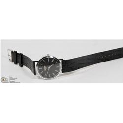 MENS LONGINES REPLICA WITH BLACK  STRAP