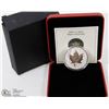 .999 FINE SILVER MAPLE LEAF D-DAY CANADA 1-OZ COIN