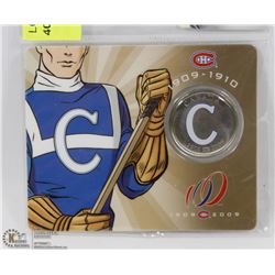 1909-2009 CANADIAN COLOURED 50 CENT COIN