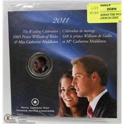 2011 CANADIAN THE WEDDING CELEBRATION 25 CENT