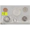 Image 1 : 1963 CANADIAN 6 COIN UNCIRCULATED SET