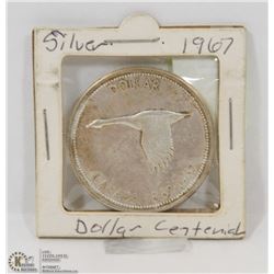 1967 CANADIAN SILVER CENTENNIAL DOLLAR