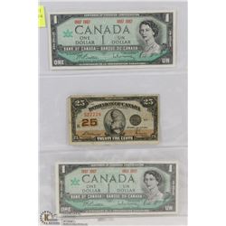 CANADIAN BANK NOTE COLLECTION, 1923 25 CENT